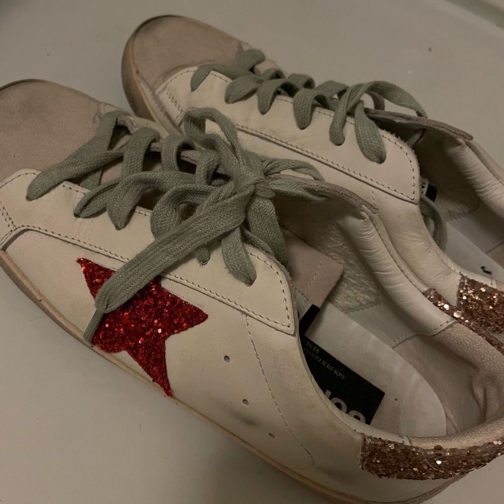 Leather sneakers
